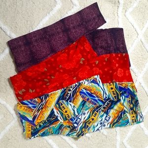 Bundle Of 3 LuLaRoe Tall And Curvy Plus Size Colorful And Vibrant Leggings